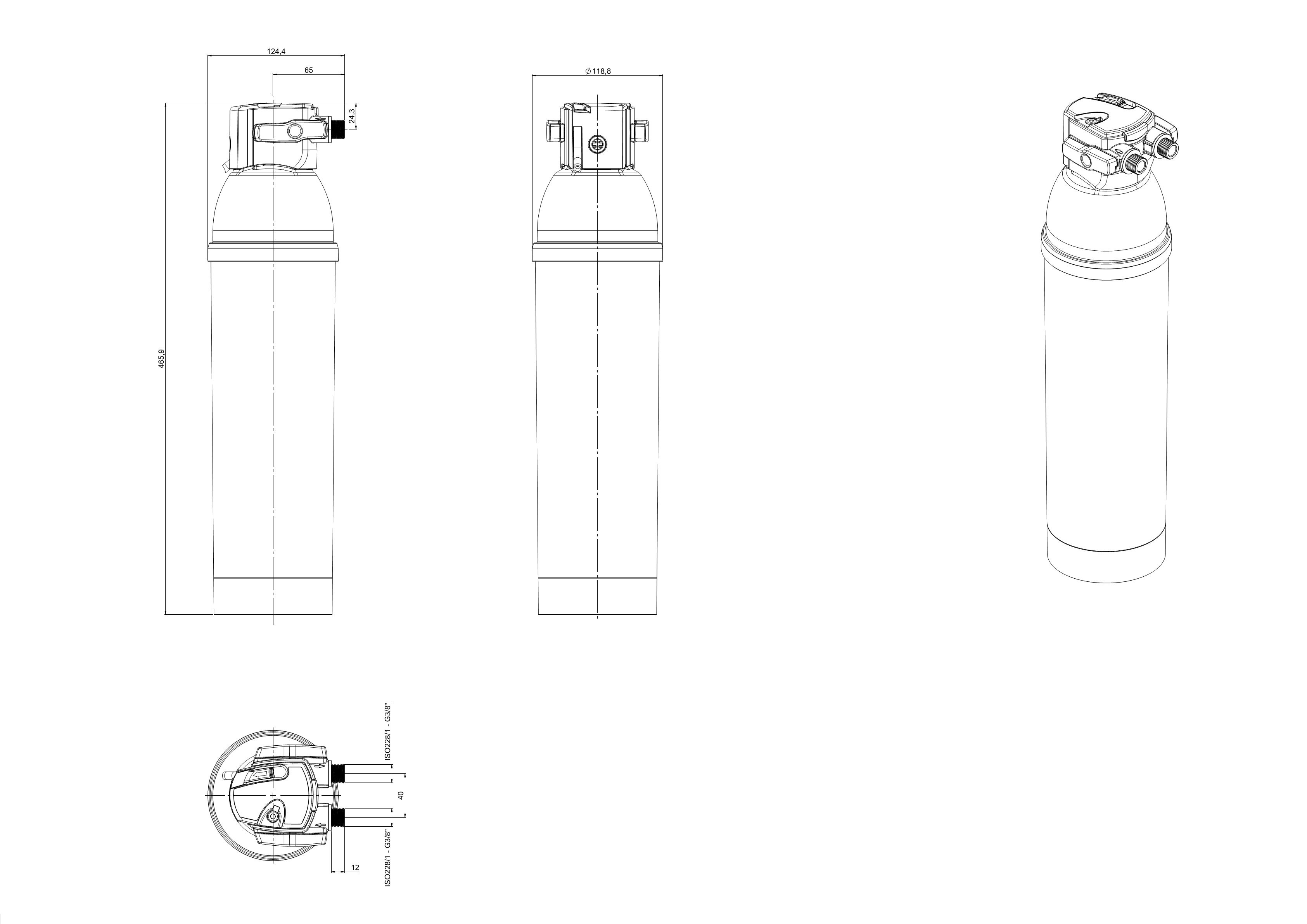 Brita Purity C300 Quell ST Wasserfilter Filterkartusche Datenblatt